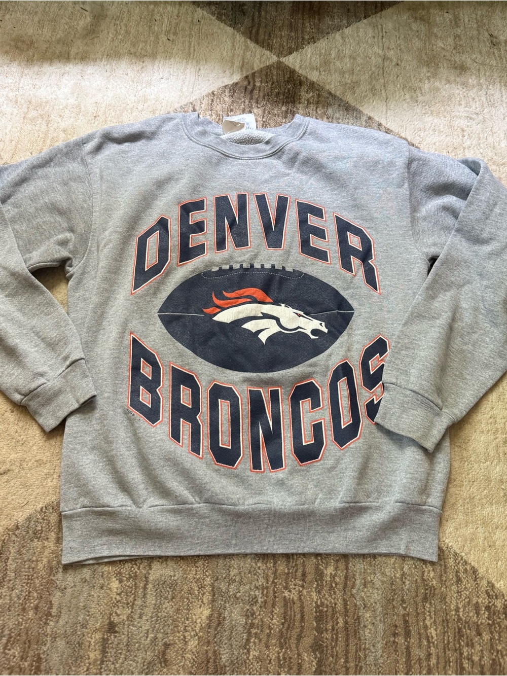 Denver Broncos Vintage Sweater/Crewneck